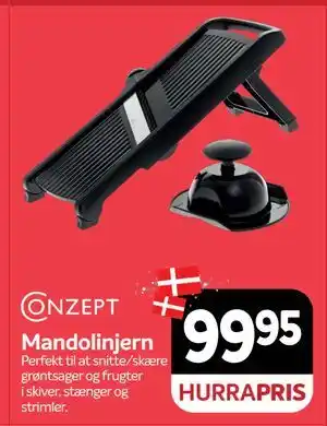 Din Isenkræmmer Mandolinjern, DKK 99.95 tilbud