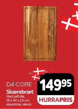 Din Isenkræmmer Skærebræt, DKK 149.95 tilbud