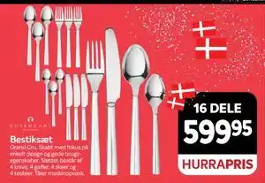 Din Isenkræmmer Bestiksæt, DKK 599.95 tilbud