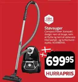 Din Isenkræmmer Støvsuger, DKK 699.95 tilbud