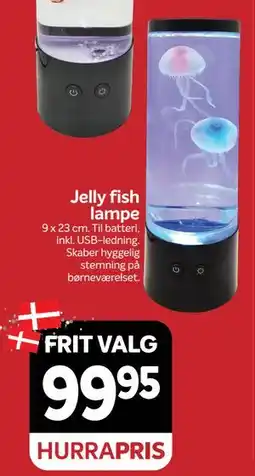 Din Isenkræmmer Jelly fish lampe, DKK 99.95 tilbud