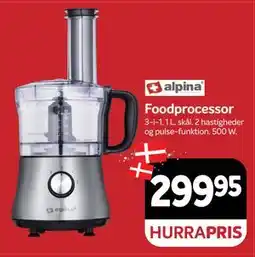 Din Isenkræmmer Foodprocessor, DKK 299.95 tilbud