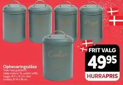 Din Isenkræmmer Opbevaringsdåse, DKK 49.95 tilbud