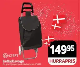 Din Isenkræmmer Indkøbsvogn, DKK 149.95 tilbud