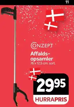 Din Isenkræmmer Affaldsopsamler, DKK 29.95 tilbud