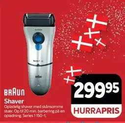 Din Isenkræmmer Shaver, DKK 299.95 tilbud