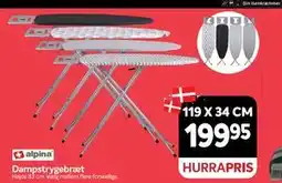 Din Isenkræmmer Dampstrygebræt, DKK 199.95 tilbud