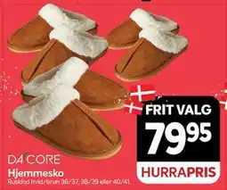 Din Isenkræmmer Hjemmesko, DKK 79.95 tilbud