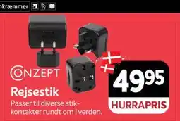 Din Isenkræmmer Rejsestik, DKK 49.95 tilbud