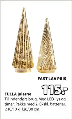 JYSK FULLA juletræ, DKK 115 tilbud