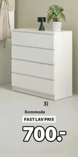 JYSK Kommode, DKK 700 tilbud