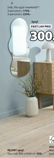 JYSK REJSBY spejl, DKK 300 tilbud