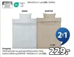 JYSK Sengetøj, DKK 229 tilbud