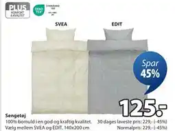 JYSK Sengetøj, DKK 125 tilbud