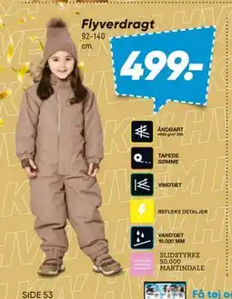 Bilka Flyverdragt, DKK 499 tilbud