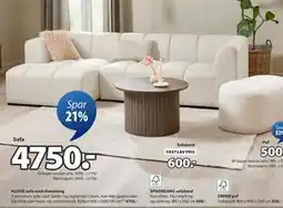JYSK ALLESE sofa med chaiselong, DKK 4750 tilbud