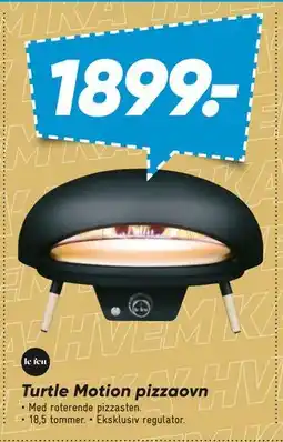 Bilka Turtle Motion pizzaovn, DKK 1899 tilbud
