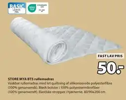 JYSK STORE MYA BT5 rullemadras, DKK 50 tilbud