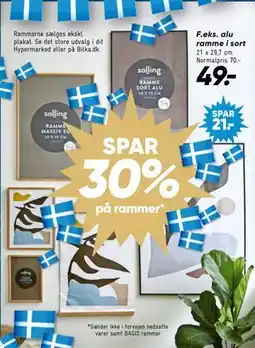 Bilka SPAR 30% på rammer tilbud