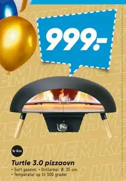 Bilka Turtle 3.0 pizzaovn, DKK 999 tilbud
