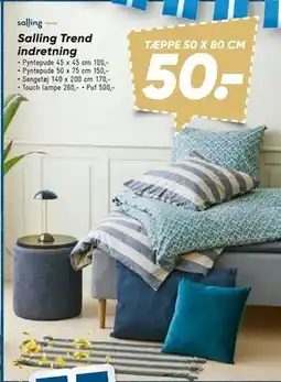 Bilka Touch lampe, DKK 260 tilbud