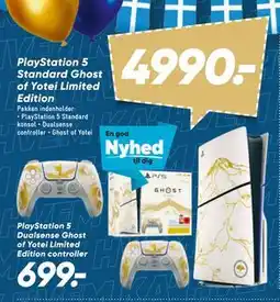 Bilka PlayStation 5 Standard Ghost of Yotei Limited Edition, DKK 4990 tilbud