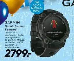 Bilka Garmin Instinct 3 amoled, DKK 2799 tilbud