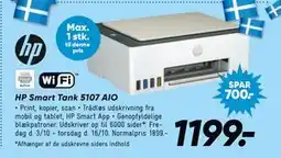 Bilka HP Smart Tank 5107 AIO, DKK 1199 tilbud