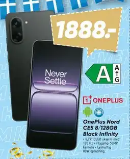 Bilka OnePlus Nord CE5 8/128GB Black Infinity, DKK 1888 tilbud