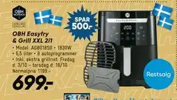 Bilka OBH Easyfry & Grill XXL 2i1, DKK 699 tilbud