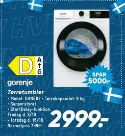 Bilka Tørretumbler, DKK 2999 tilbud