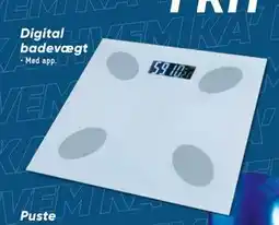 Bilka Digital badevægt, DKK 199 tilbud