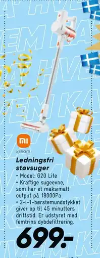 Bilka Ledningsfri støvsuger, DKK 699 tilbud