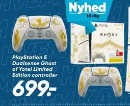 Bilka PlayStation 5 Dualsense Ghost of Yotei Limited Edition controller, DKK 699 tilbud