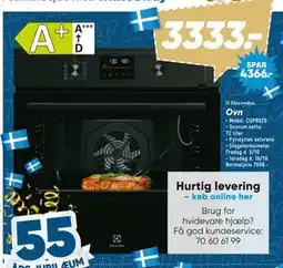 Bilka Ovn, DKK 3333 tilbud