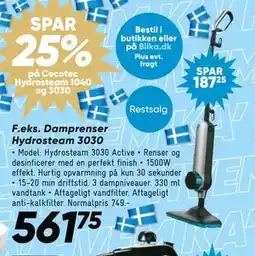 Bilka Damprenser Hydrosteam 3030, DKK 561.75 tilbud