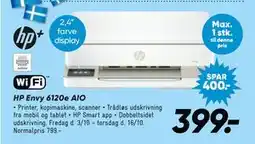Bilka HP Envy 6120e AIO, DKK 399 tilbud