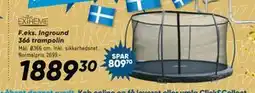 Bilka Inground 366 trampolin, DKK 1889.3 tilbud