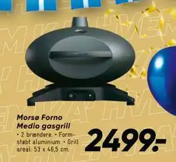 Bilka Morsø Forno Medio gasgrill, DKK 2499 tilbud