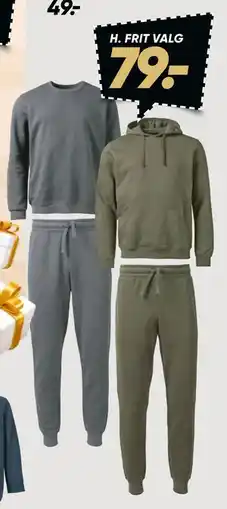 Bilka Sweatshirt eller -bukser, DKK 79 tilbud