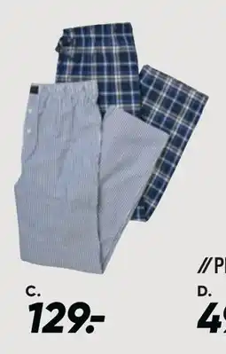 Bilka Pyjamas bukser, DKK 129 tilbud