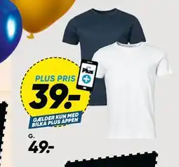 Bilka T-shirt, DKK 49, App-pris tilbud