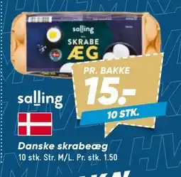 Bilka Danske skrabeæg, DKK 15 tilbud