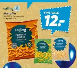 Bilka Kartofler, DKK 12 tilbud