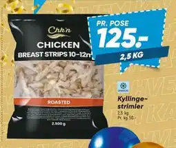 Bilka Kyllinge strimler, DKK 125 tilbud