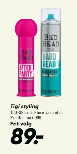 Bilka Tigi styling, DKK 89 tilbud