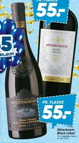 Bilka Silverboom Black Label, DKK 55 tilbud