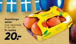Bilka SweeTango æbler, DKK 20 tilbud