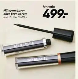 Bilka M2 øjenvippe- eller bryn serum, DKK 499 tilbud