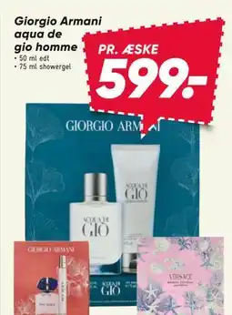 Bilka Giorgio Armani aqua de gio homme, DKK 599 tilbud